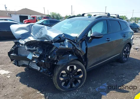 2024 Kia Sportage X-Line из США, поврежденный, VIN 5XYK6CDF8RG150744